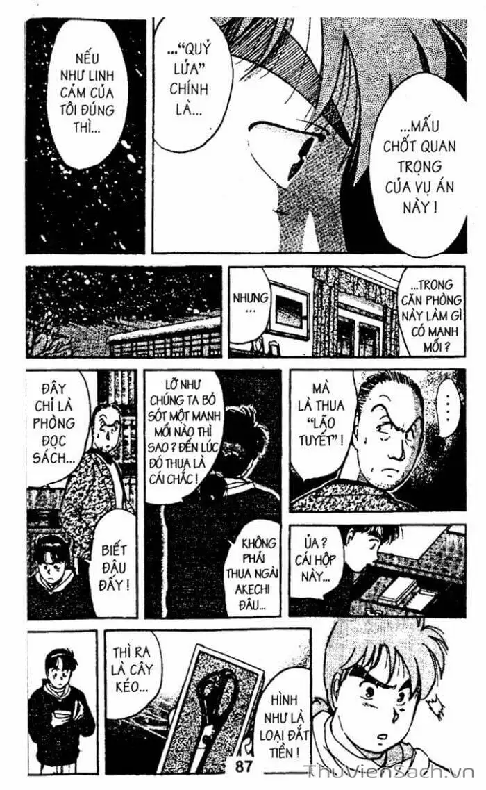 Truyện Tranh Thám Tử Kindaichi trang 4