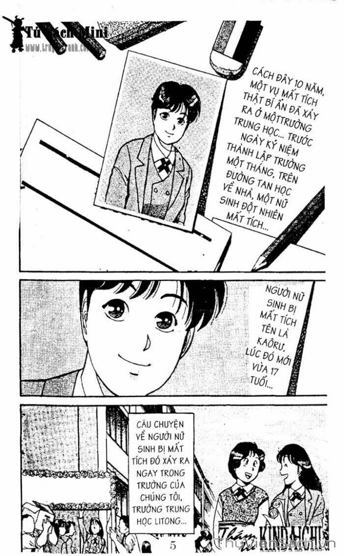Truyện Tranh Thám Tử Kindaichi trang 4