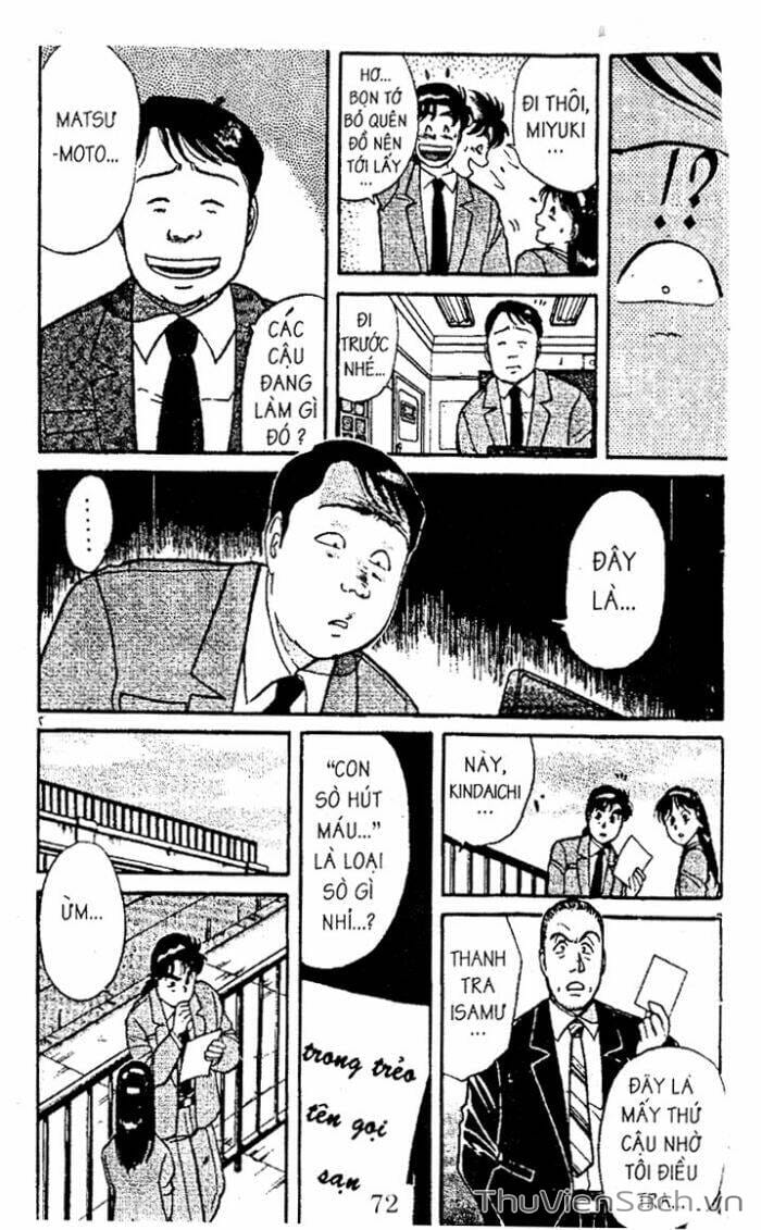 Truyện Tranh Thám Tử Kindaichi trang 4