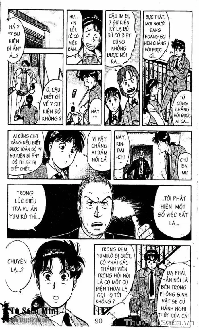 Truyện Tranh Thám Tử Kindaichi trang 4