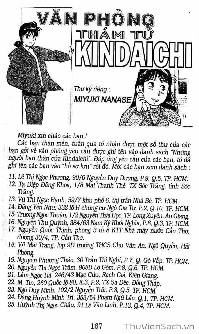 Truyện Tranh Thám Tử Kindaichi trang 4