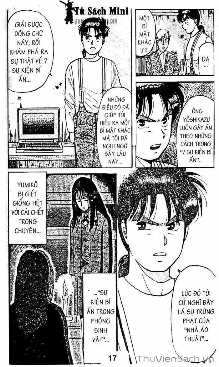 Truyện Tranh Thám Tử Kindaichi trang 4