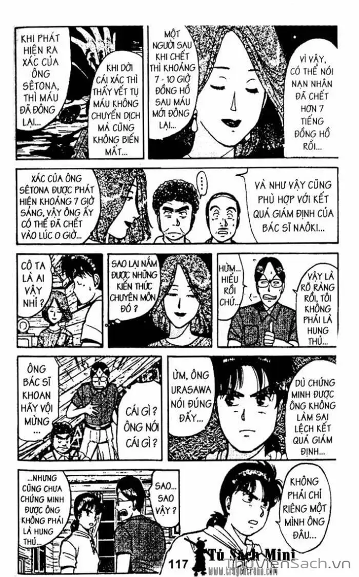 Truyện Tranh Thám Tử Kindaichi trang 4