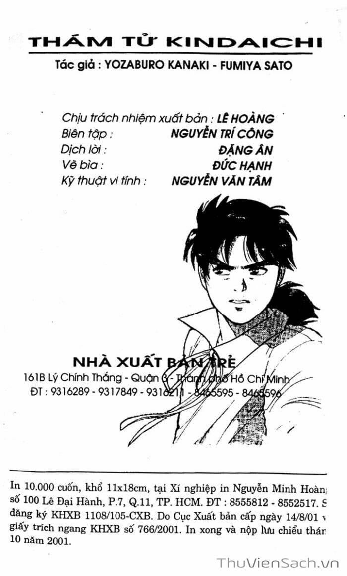 Truyện Tranh Thám Tử Kindaichi trang 4