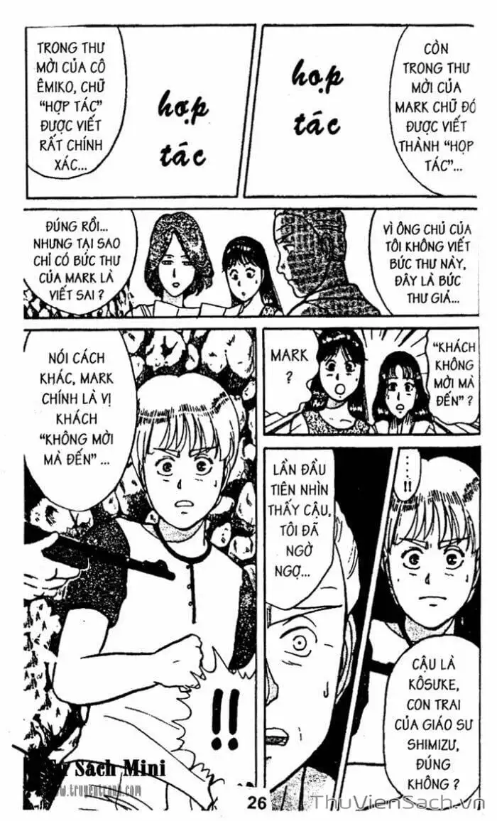 Truyện Tranh Thám Tử Kindaichi trang 4