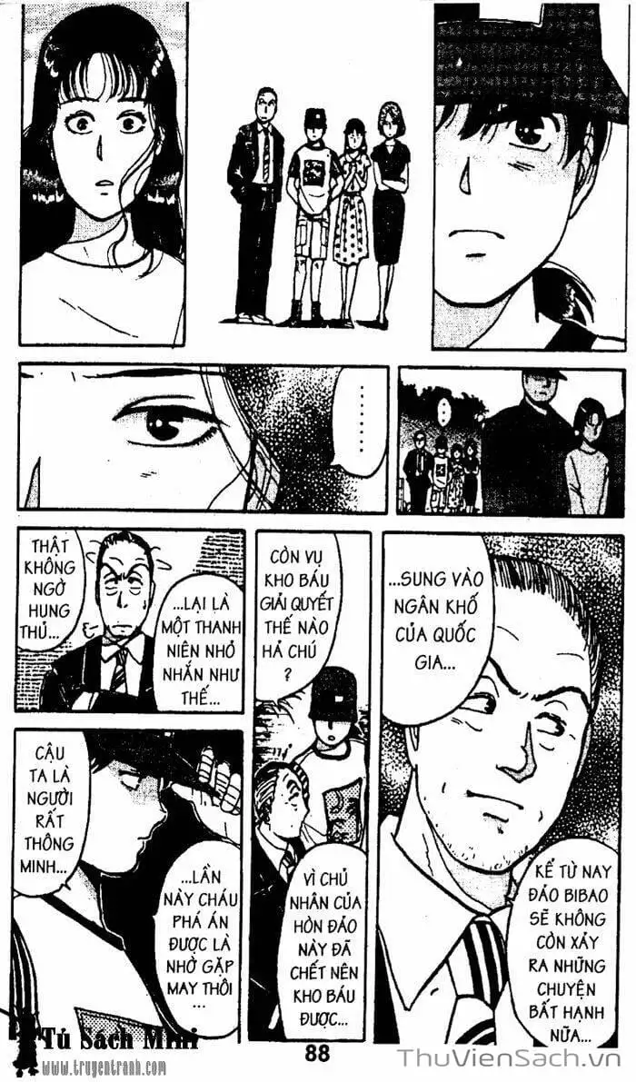 Truyện Tranh Thám Tử Kindaichi trang 4