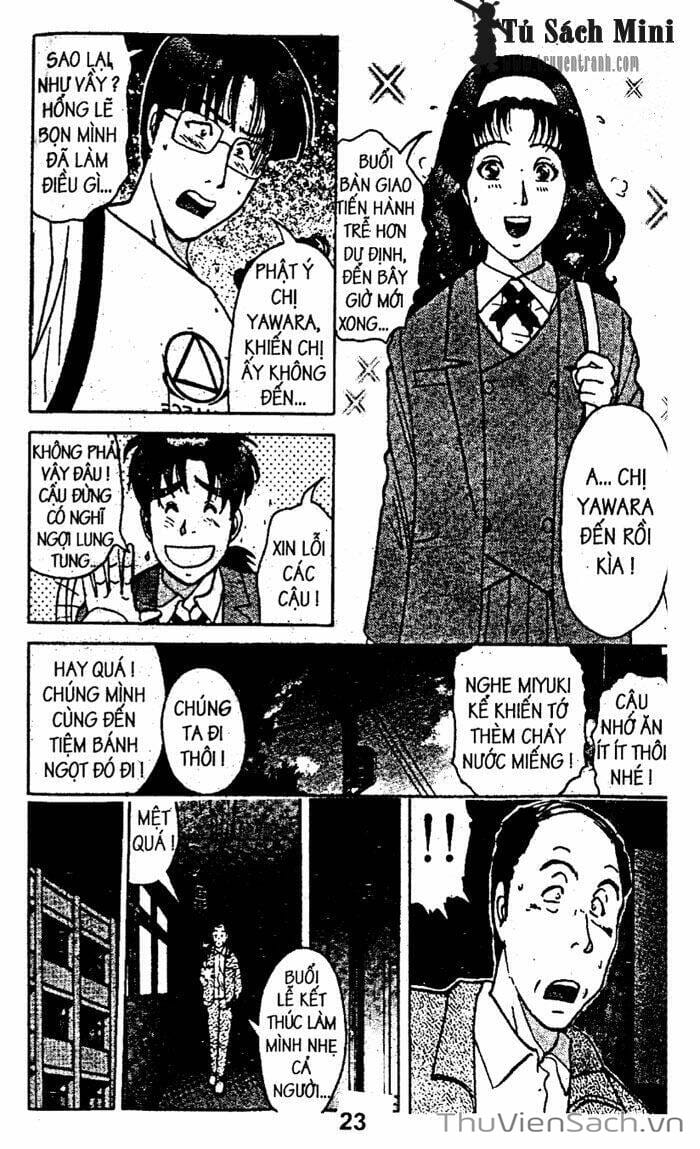 Truyện Tranh Thám Tử Kindaichi trang 4