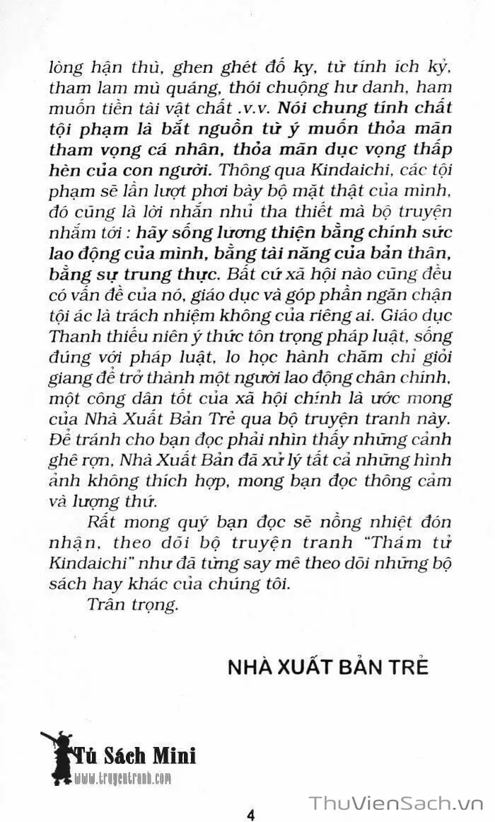 Truyện Tranh Thám Tử Kindaichi trang 4