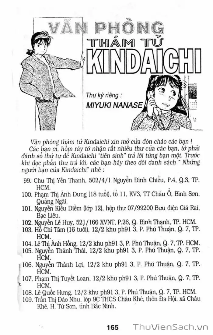 Truyện Tranh Thám Tử Kindaichi trang 4
