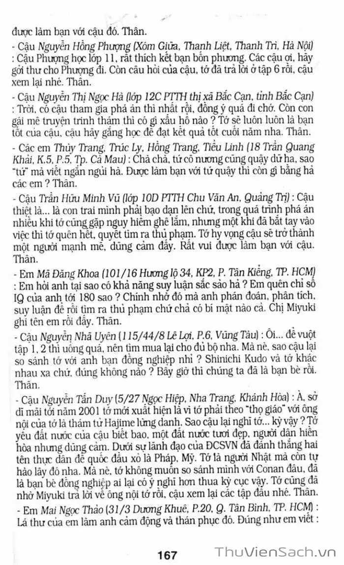 Truyện Tranh Thám Tử Kindaichi trang 4