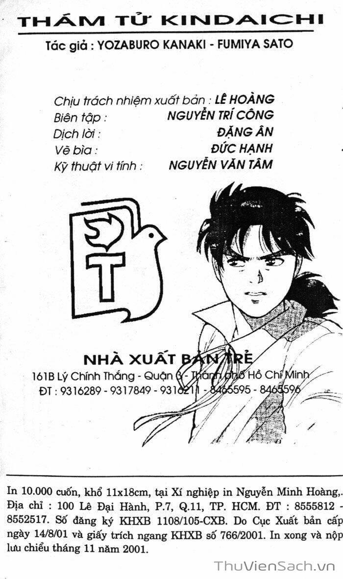 Truyện Tranh Thám Tử Kindaichi trang 4