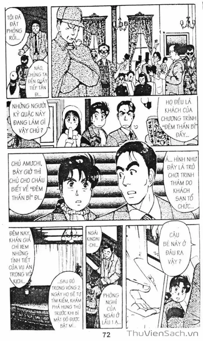 Truyện Tranh Thám Tử Kindaichi trang 4