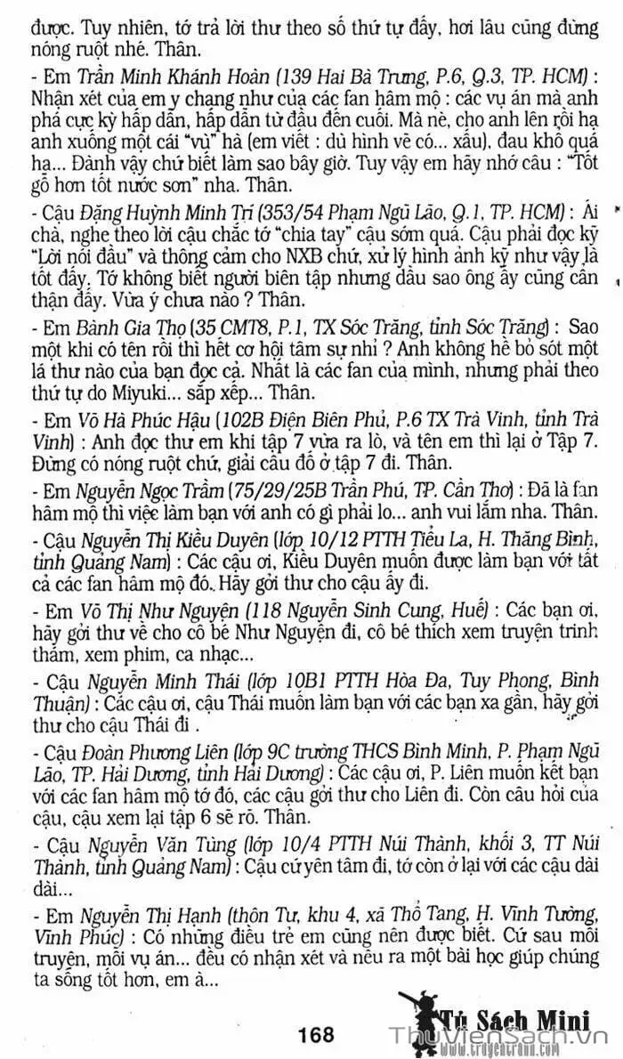 Truyện Tranh Thám Tử Kindaichi trang 4