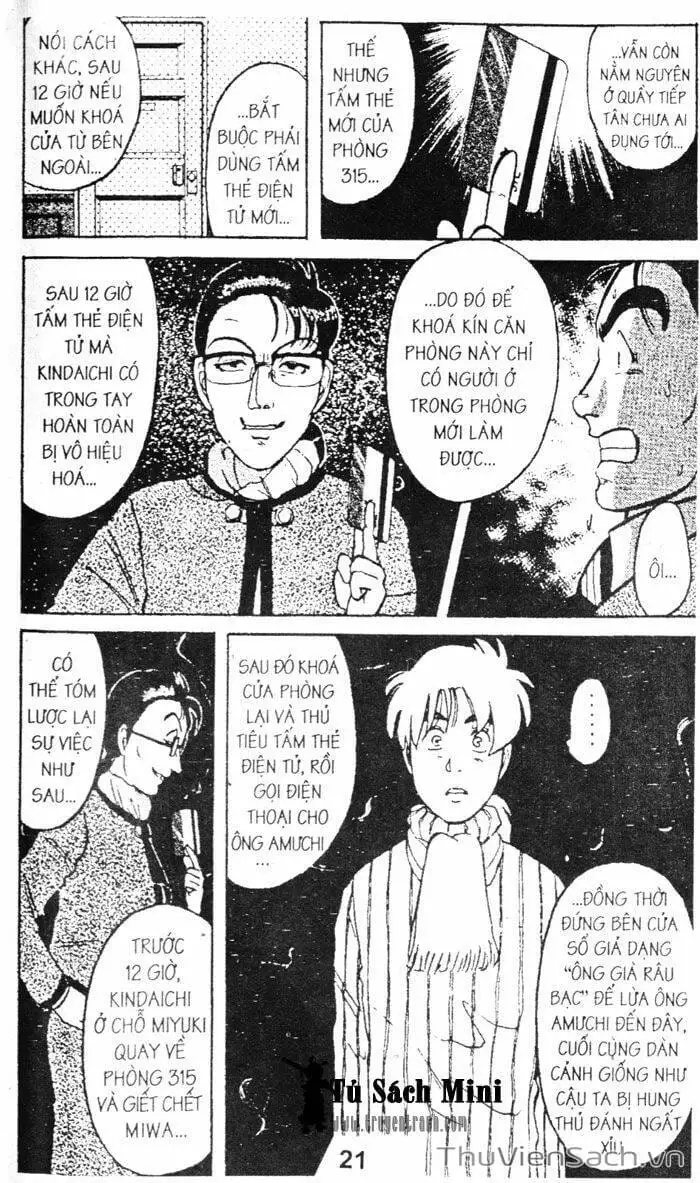 Truyện Tranh Thám Tử Kindaichi trang 4