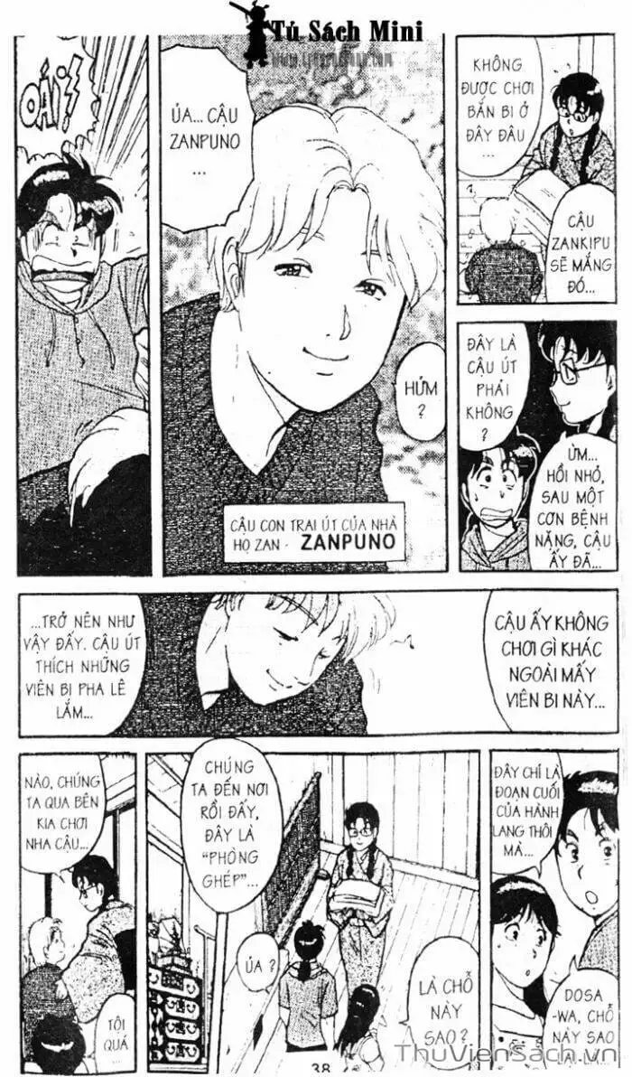 Truyện Tranh Thám Tử Kindaichi trang 4