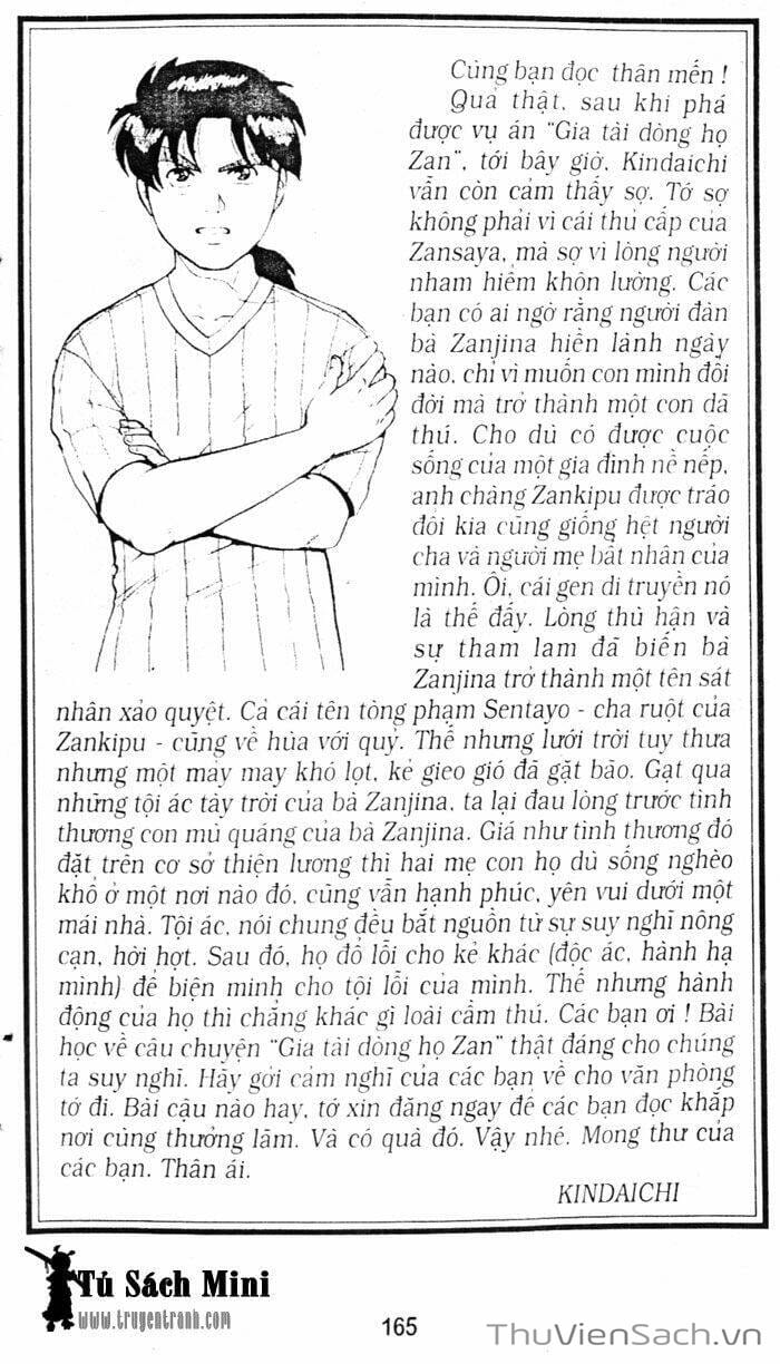 Truyện Tranh Thám Tử Kindaichi trang 4