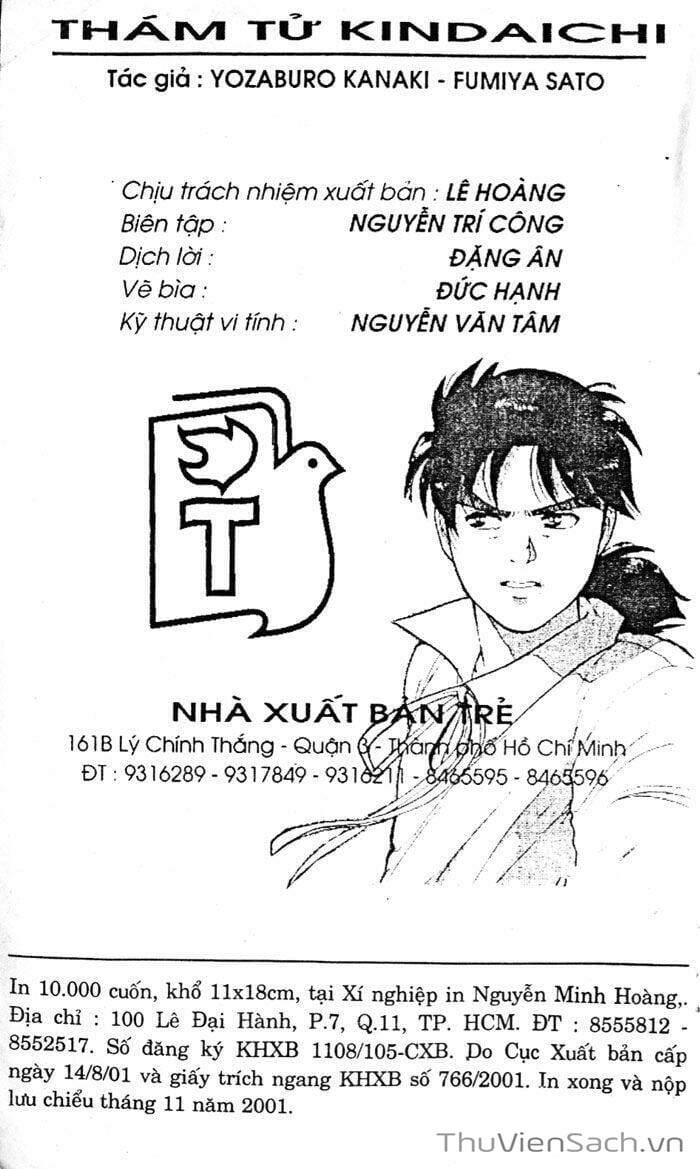 Truyện Tranh Thám Tử Kindaichi trang 4