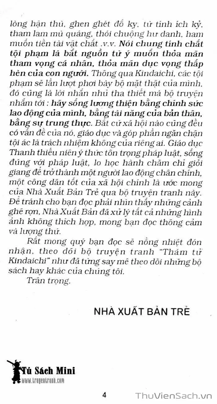 Truyện Tranh Thám Tử Kindaichi trang 4