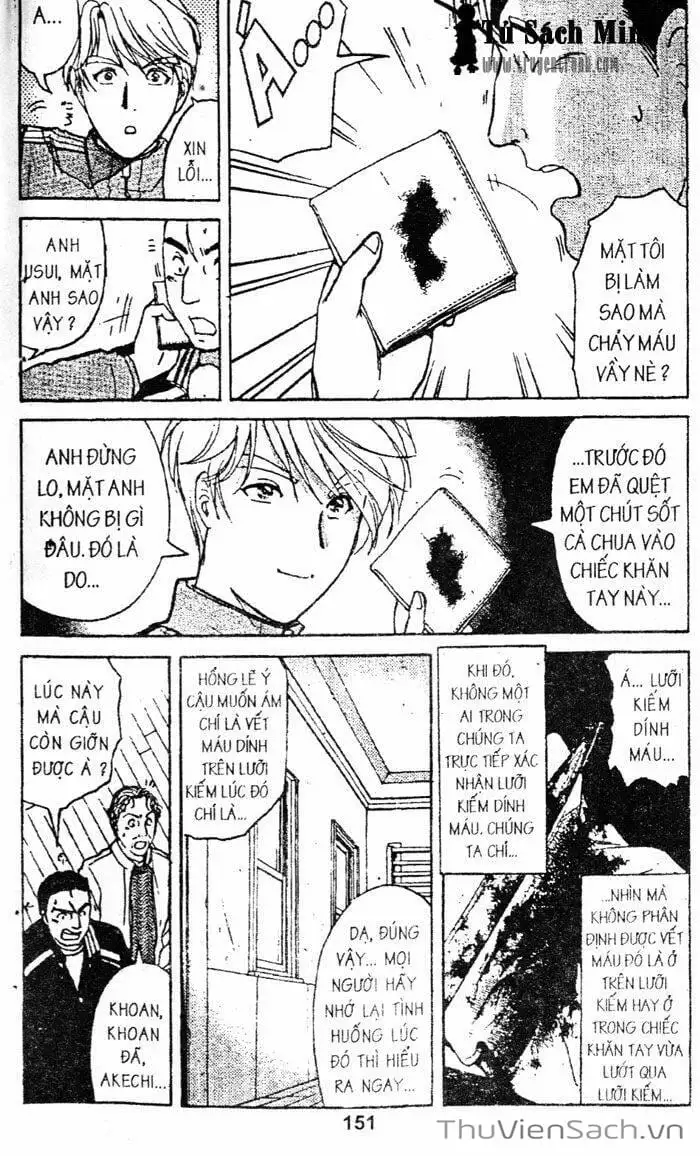 Truyện Tranh Thám Tử Kindaichi trang 4