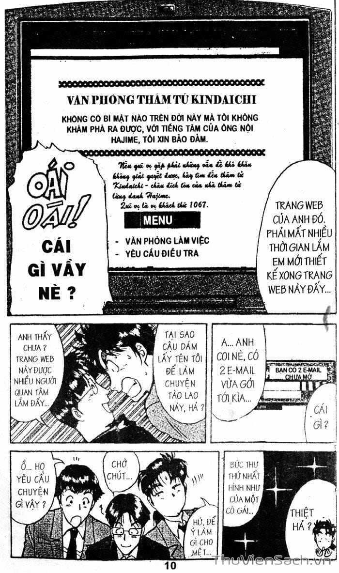 Truyện Tranh Thám Tử Kindaichi trang 4