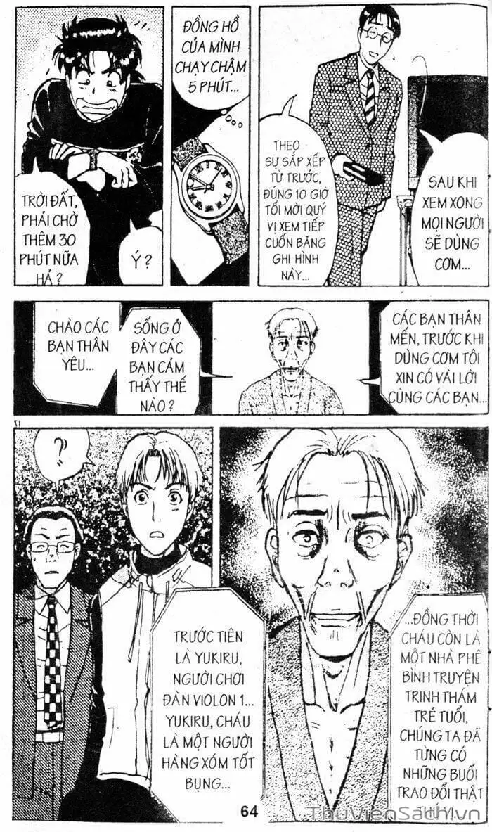 Truyện Tranh Thám Tử Kindaichi trang 4