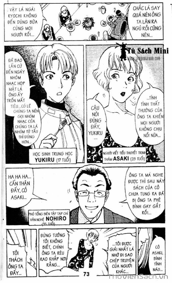 Truyện Tranh Thám Tử Kindaichi trang 4