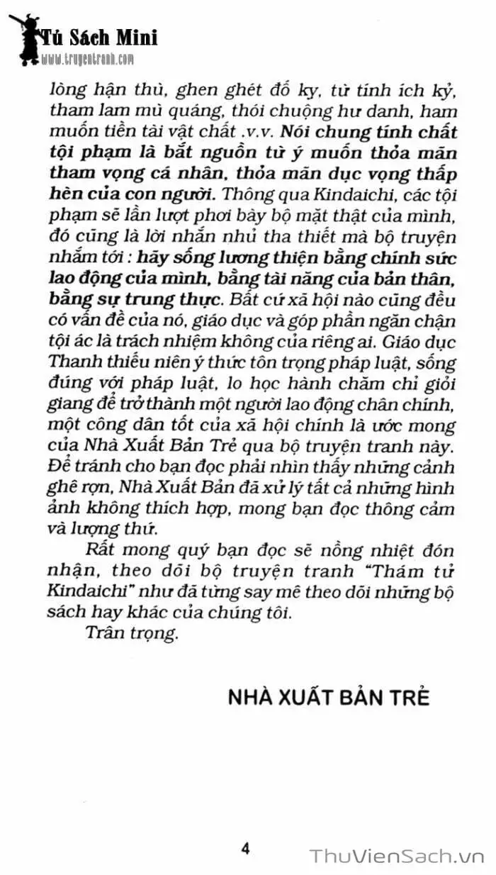 Truyện Tranh Thám Tử Kindaichi trang 4