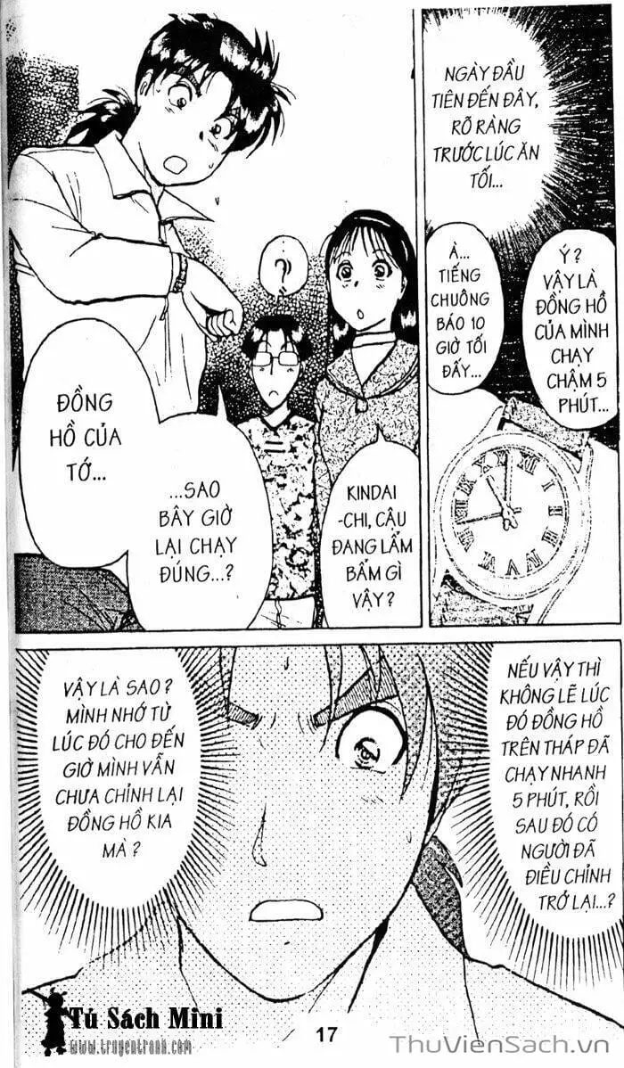 Truyện Tranh Thám Tử Kindaichi trang 4