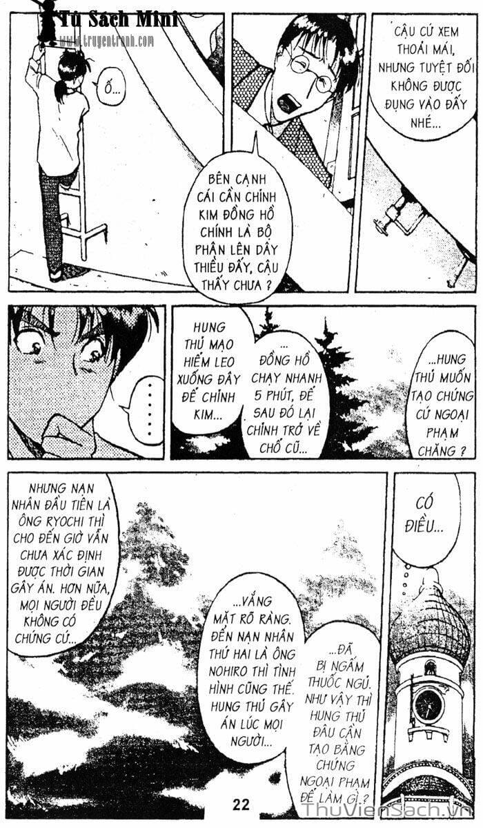 Truyện Tranh Thám Tử Kindaichi trang 4