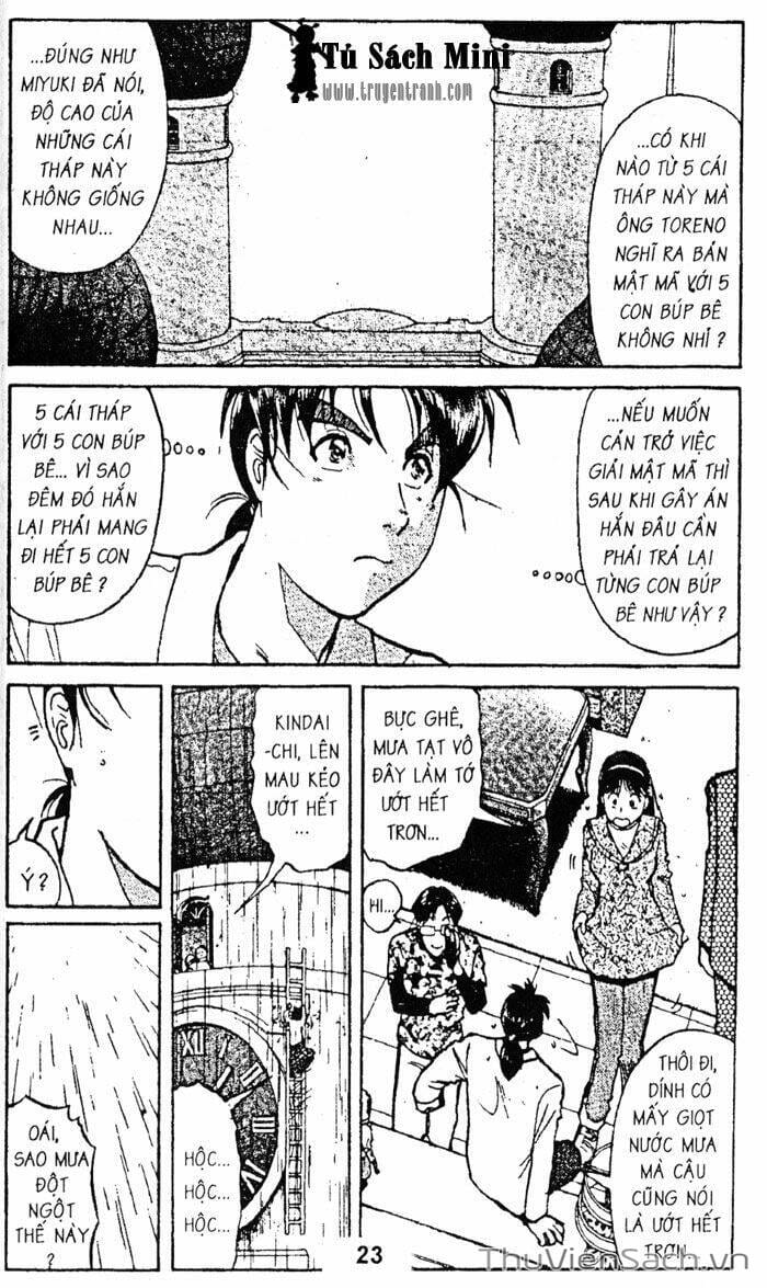 Truyện Tranh Thám Tử Kindaichi trang 4