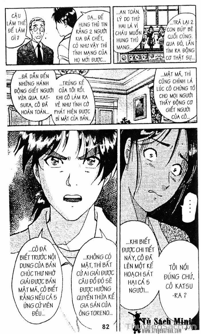 Truyện Tranh Thám Tử Kindaichi trang 4