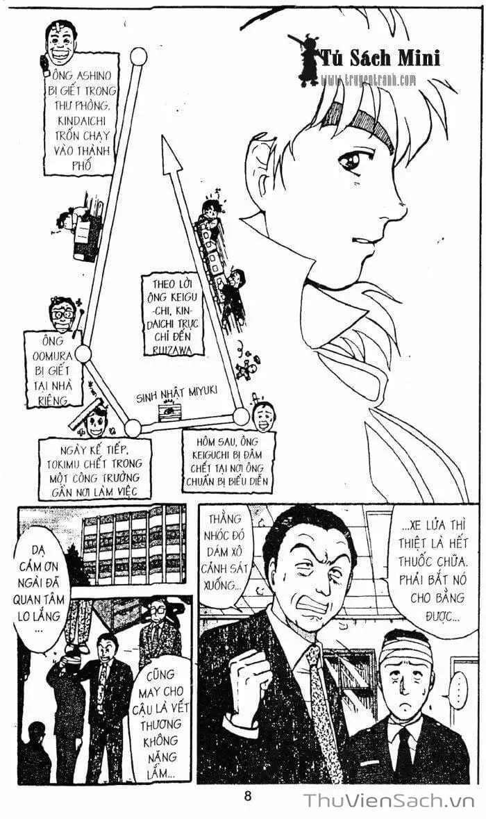 Truyện Tranh Thám Tử Kindaichi trang 4