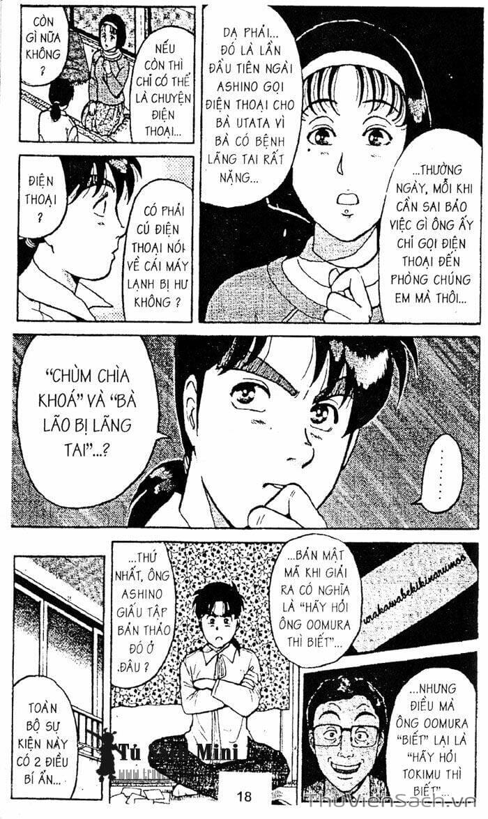 Truyện Tranh Thám Tử Kindaichi trang 4