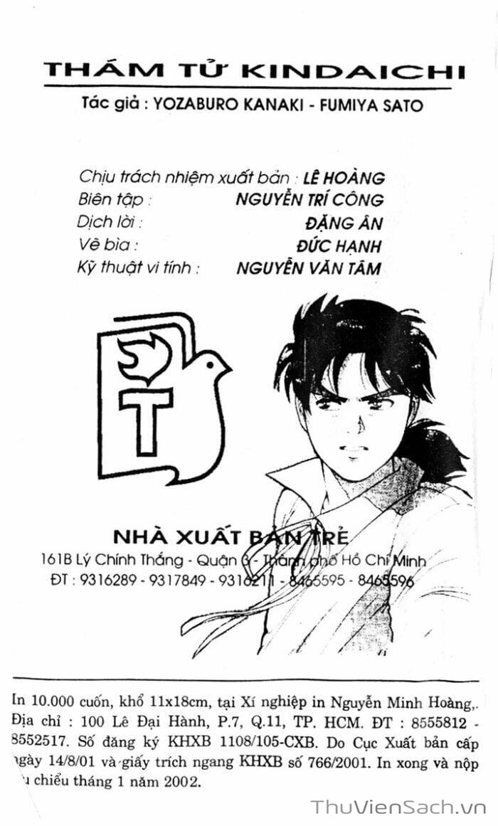 Truyện Tranh Thám Tử Kindaichi trang 4