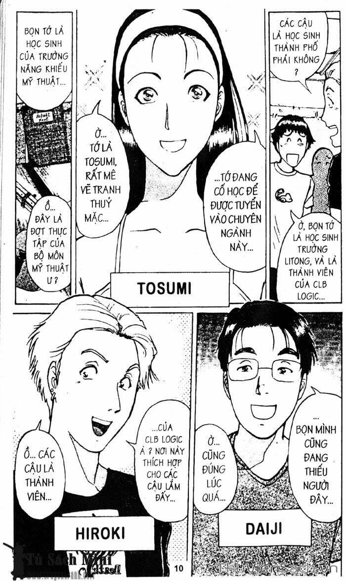 Truyện Tranh Thám Tử Kindaichi trang 4