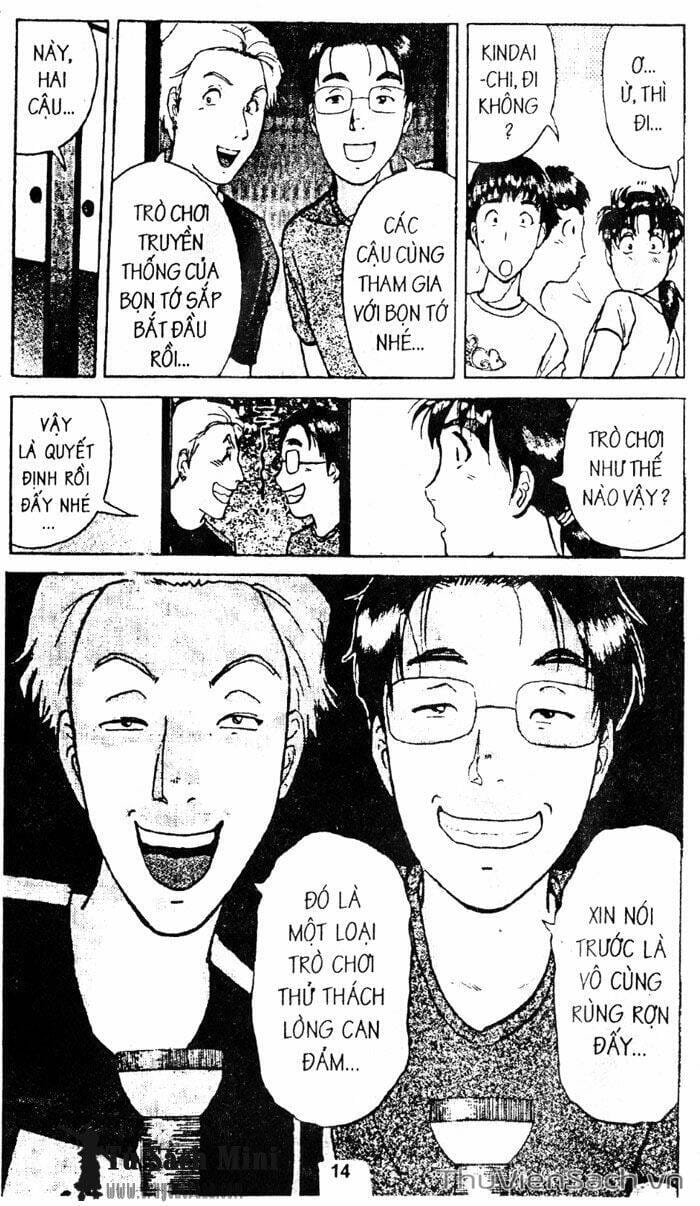 Truyện Tranh Thám Tử Kindaichi trang 4