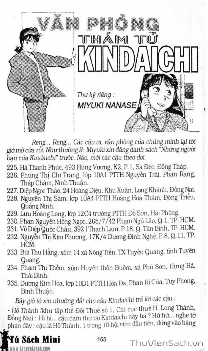 Truyện Tranh Thám Tử Kindaichi trang 4