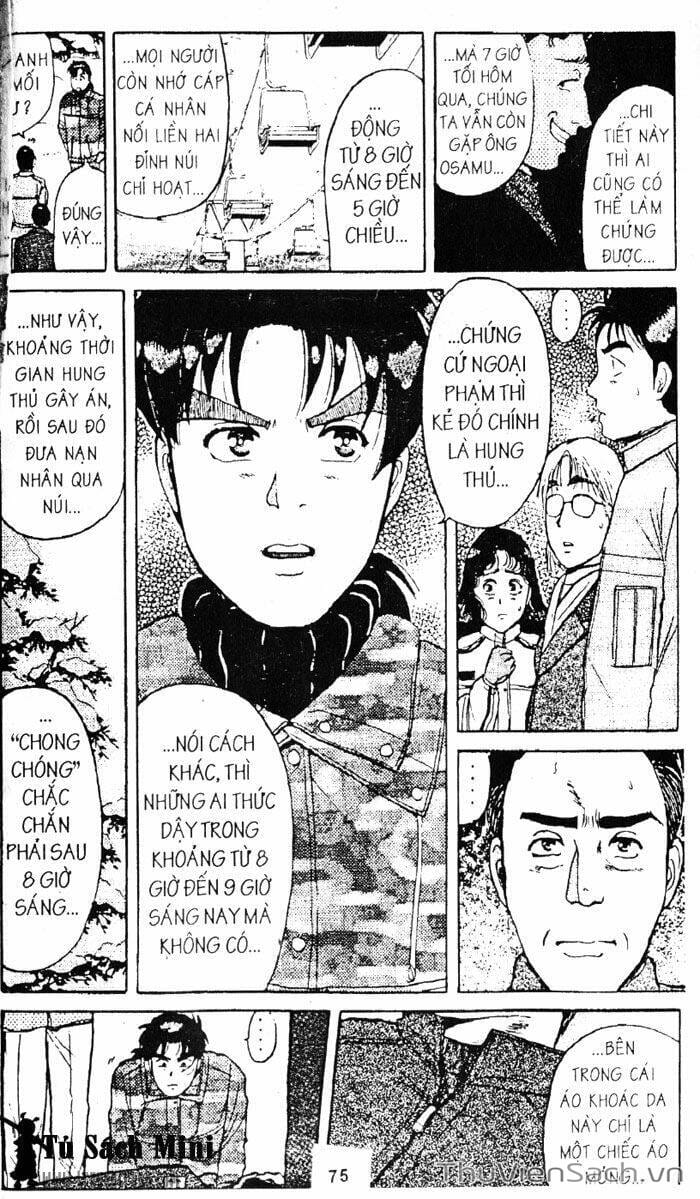 Truyện Tranh Thám Tử Kindaichi trang 4