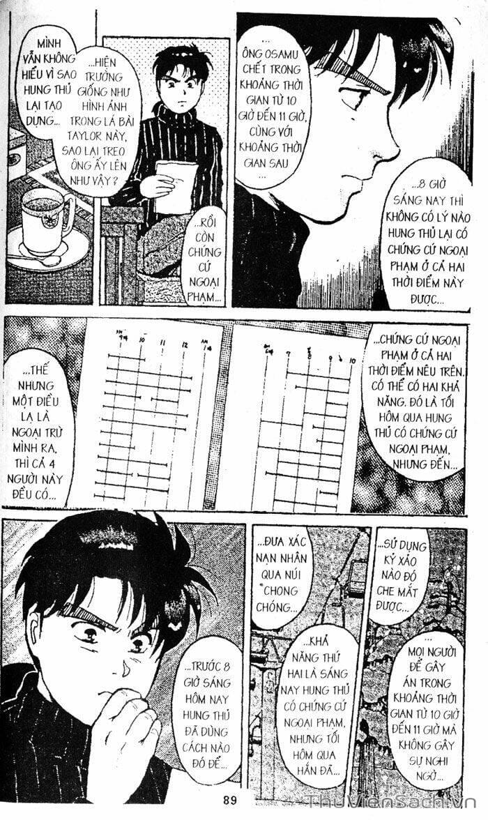 Truyện Tranh Thám Tử Kindaichi trang 4