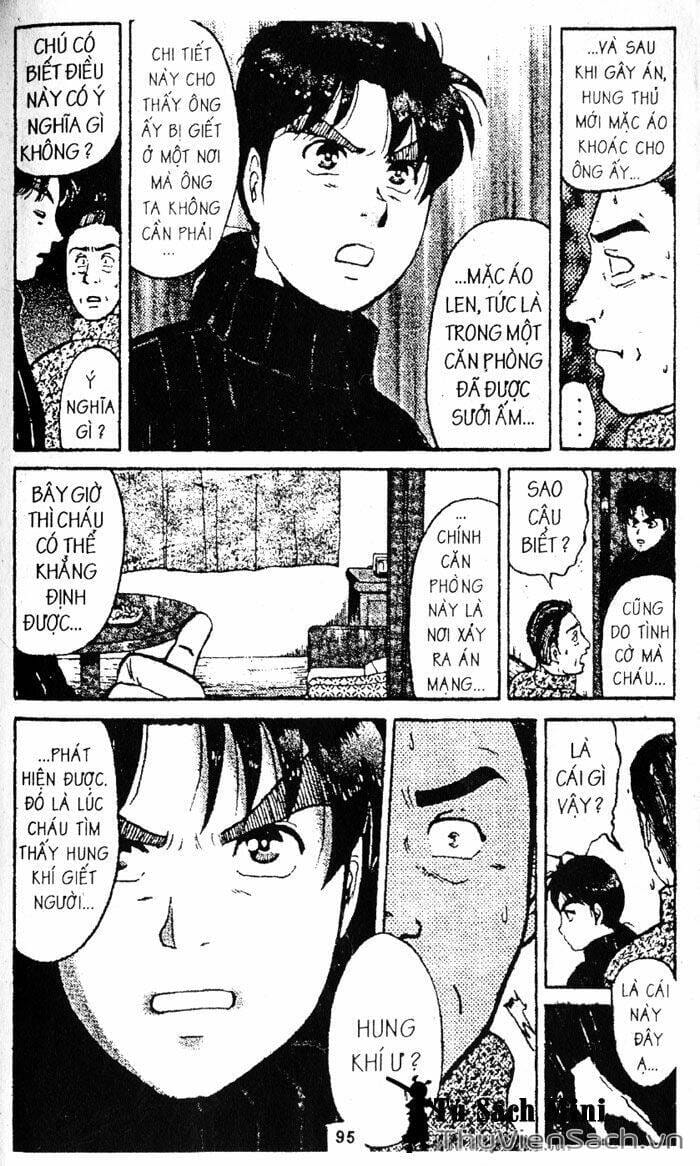 Truyện Tranh Thám Tử Kindaichi trang 4