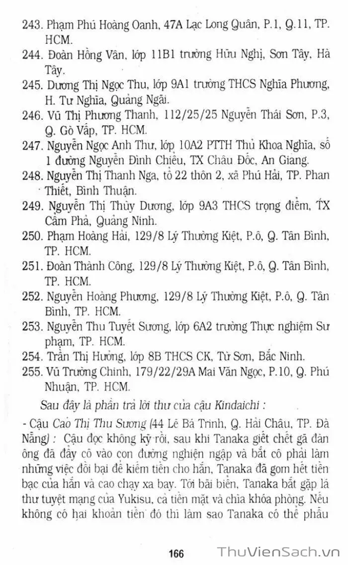 Truyện Tranh Thám Tử Kindaichi trang 4