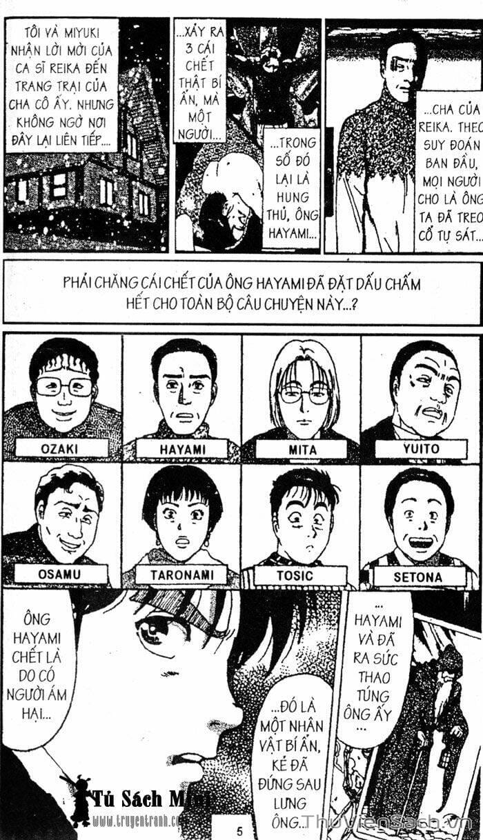Truyện Tranh Thám Tử Kindaichi trang 4