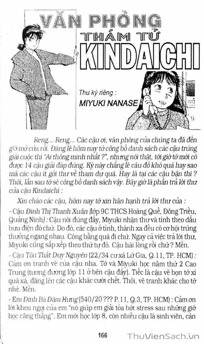 Truyện Tranh Thám Tử Kindaichi trang 4