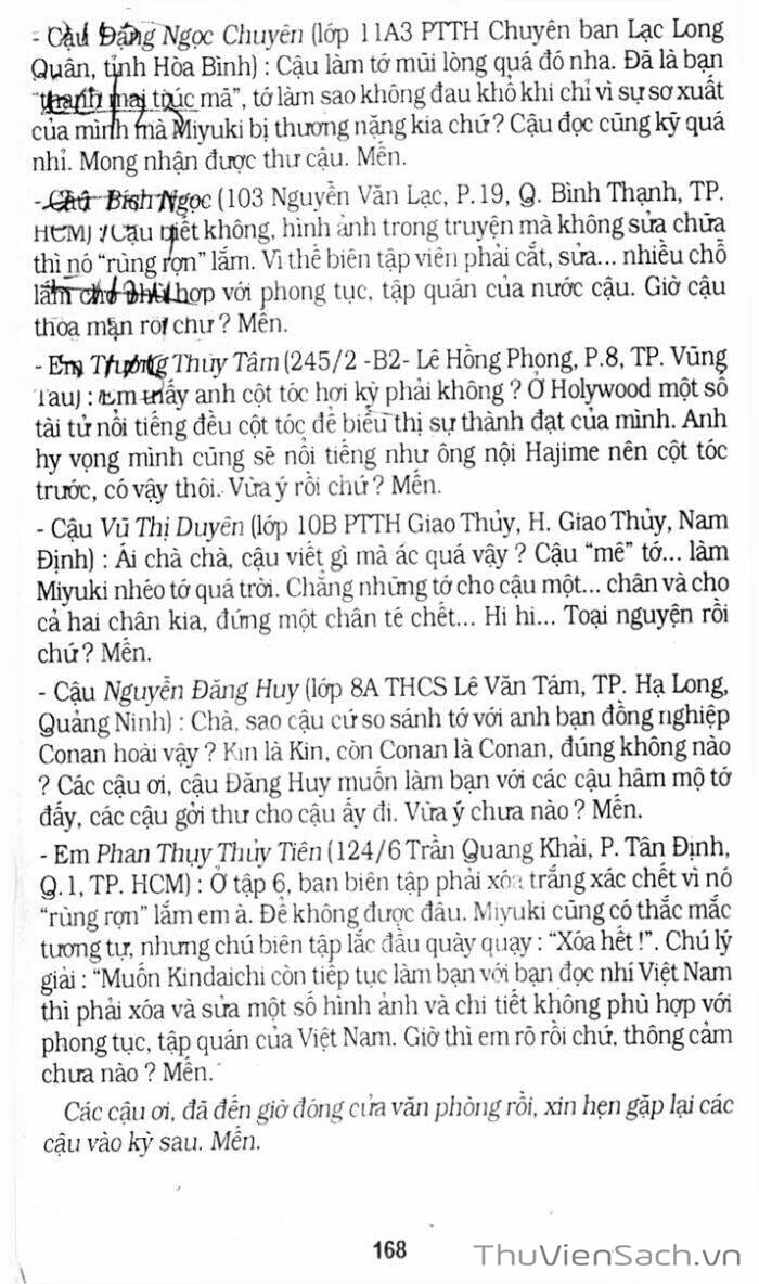 Truyện Tranh Thám Tử Kindaichi trang 4