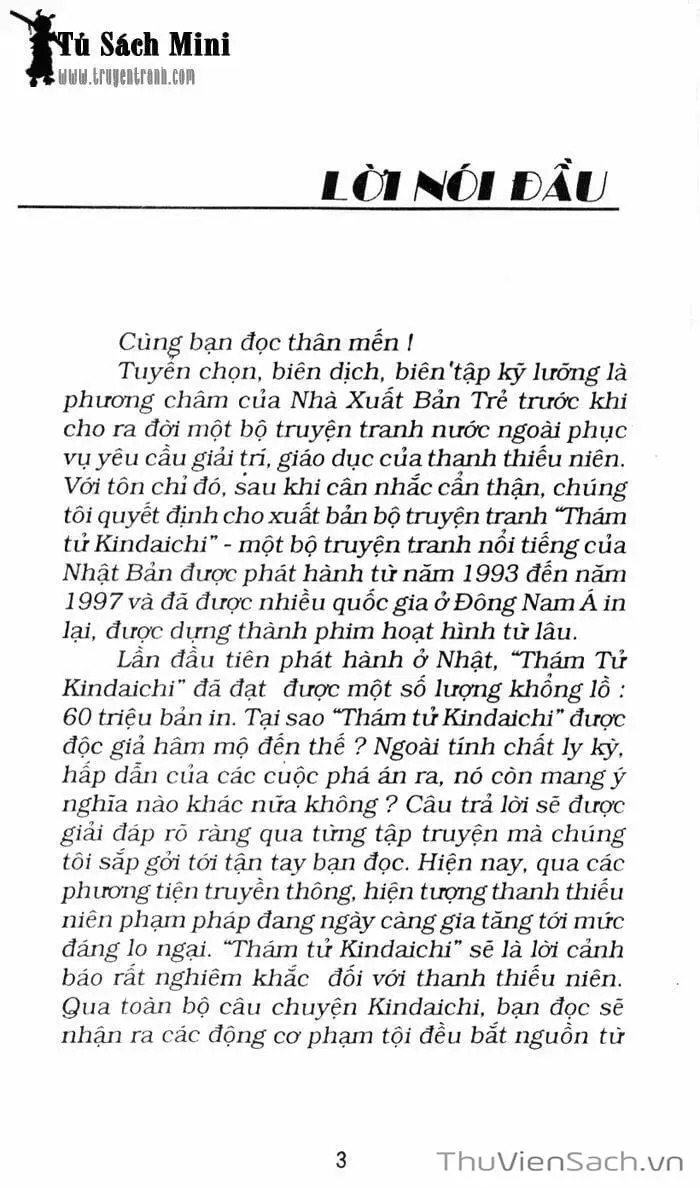 Truyện Tranh Thám Tử Kindaichi trang 4
