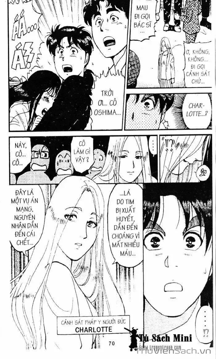 Truyện Tranh Thám Tử Kindaichi trang 4