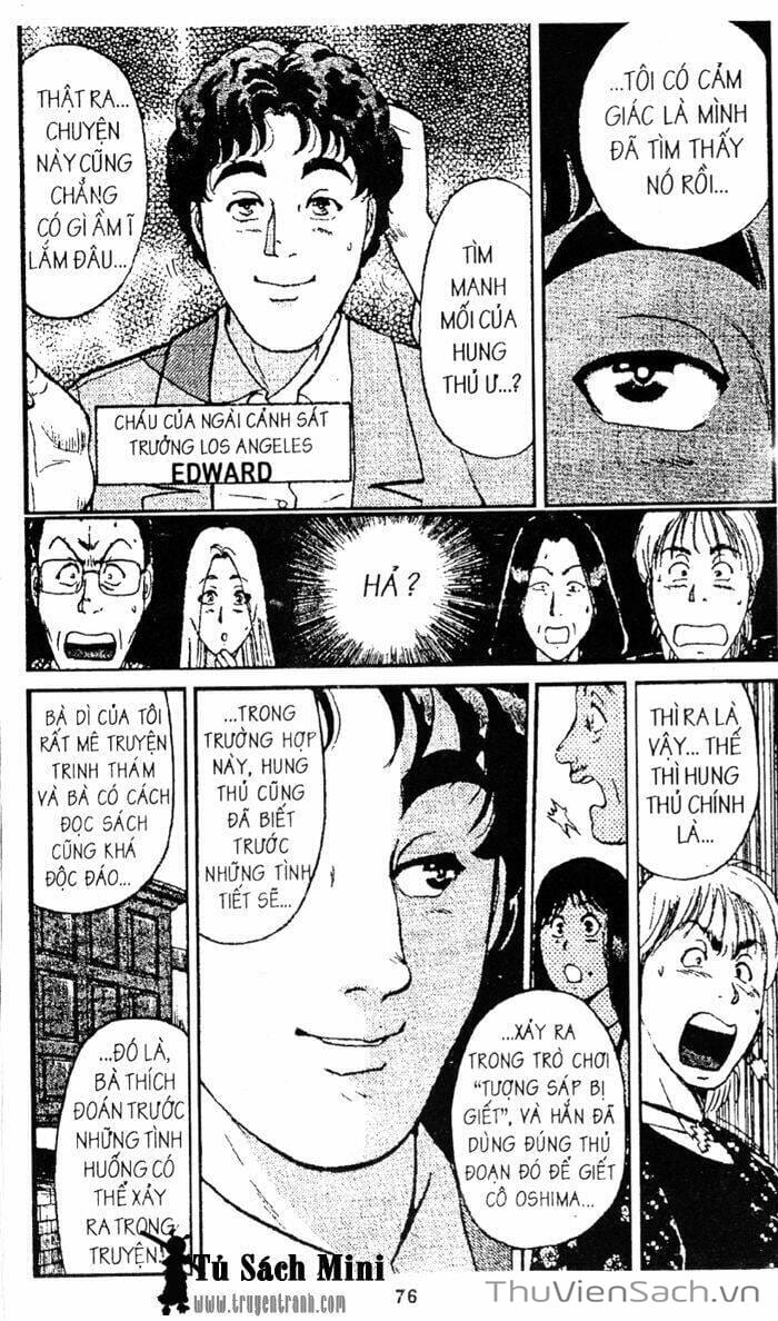 Truyện Tranh Thám Tử Kindaichi trang 4