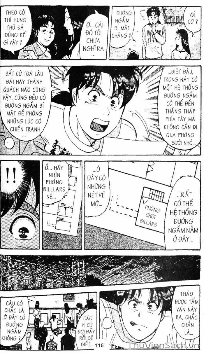 Truyện Tranh Thám Tử Kindaichi trang 4