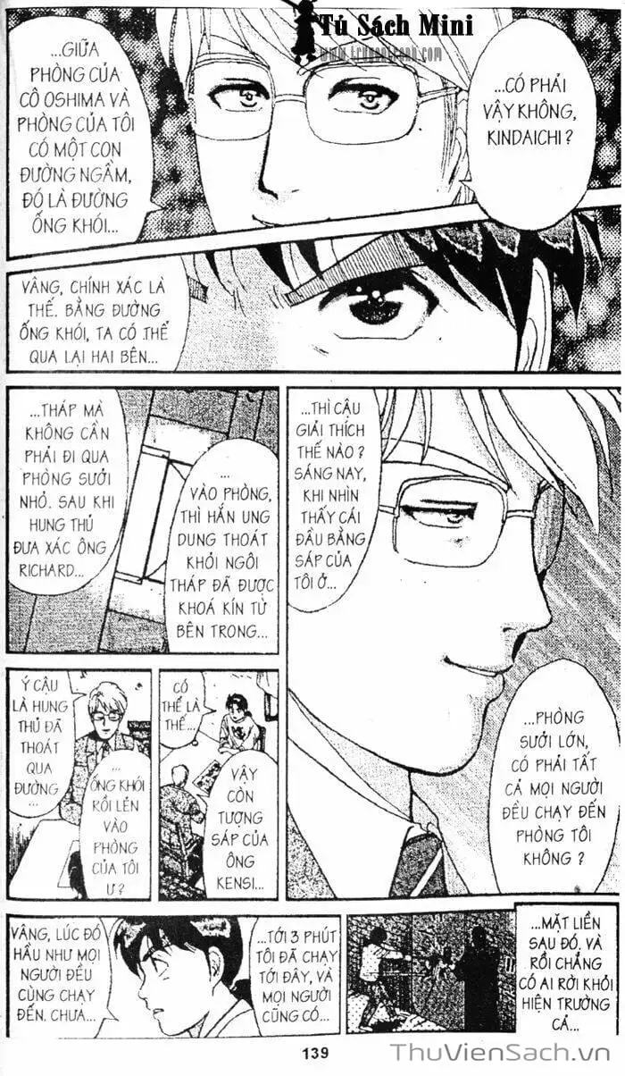 Truyện Tranh Thám Tử Kindaichi trang 4