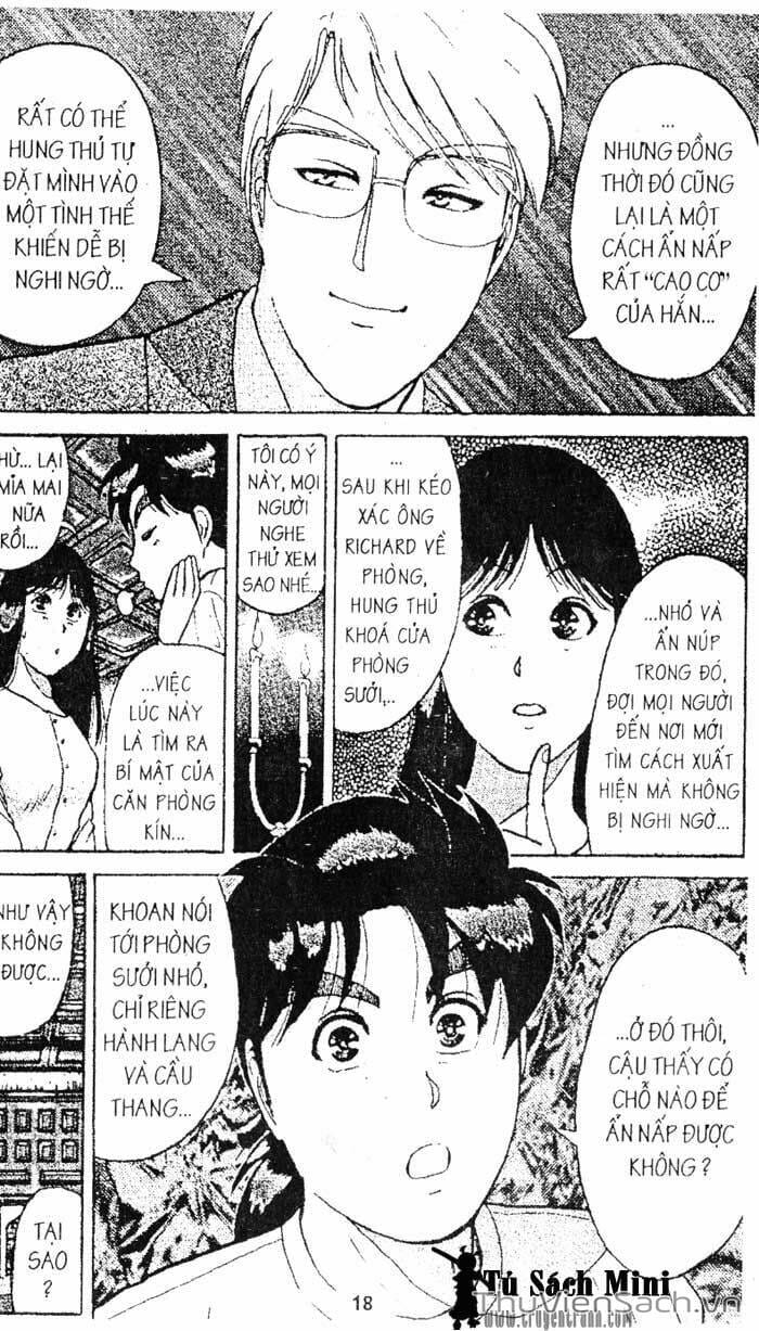 Truyện Tranh Thám Tử Kindaichi trang 4